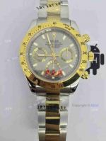 Replica Swiss 7750 Rolex Daytona Watch 2-Tone Gray Dial